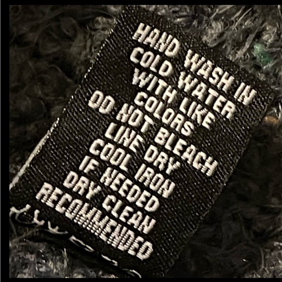 BCBGMAXAZRIA CARDIGAN CHUNKY CONFETTI KNIT SWEATER OPEN FRONT GRAY COLOR SIZE L - Picture 12 of 12